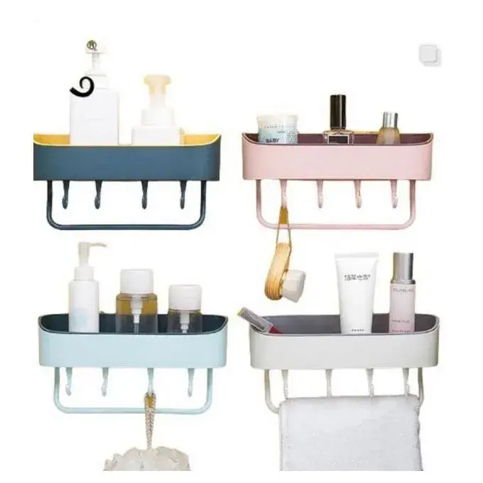 Straight Bathroom Shelves 2-Colour