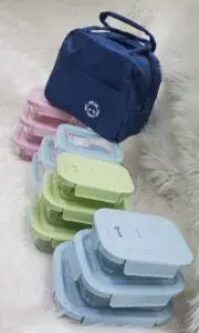 Glass Snack Box With Bag (3-in-1) | Kenya view 2