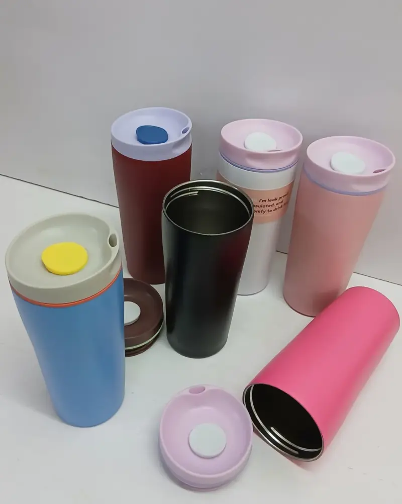 Durable stainless steel thermo bottle view 3