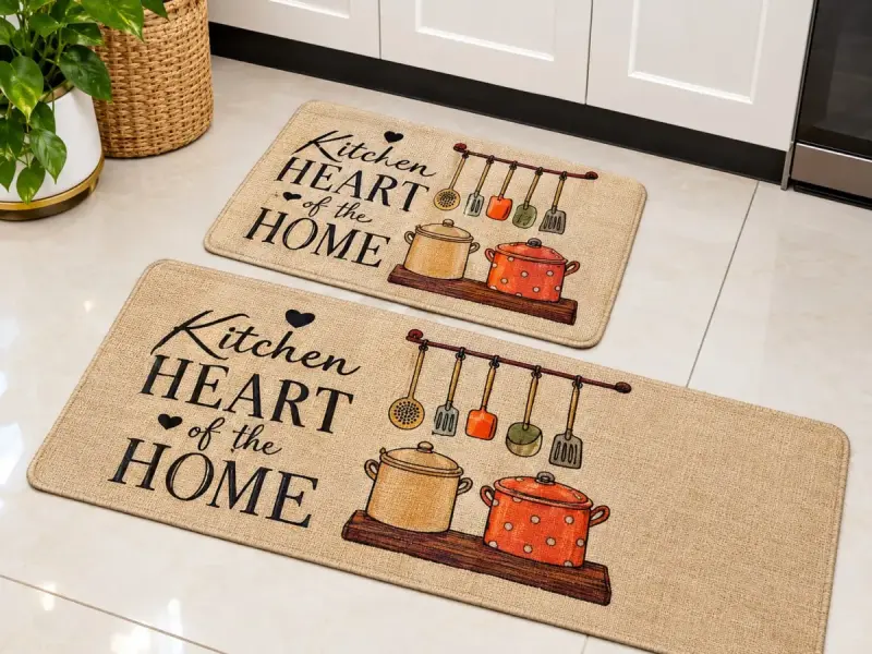 High density Non- slip kitchen mat view 1