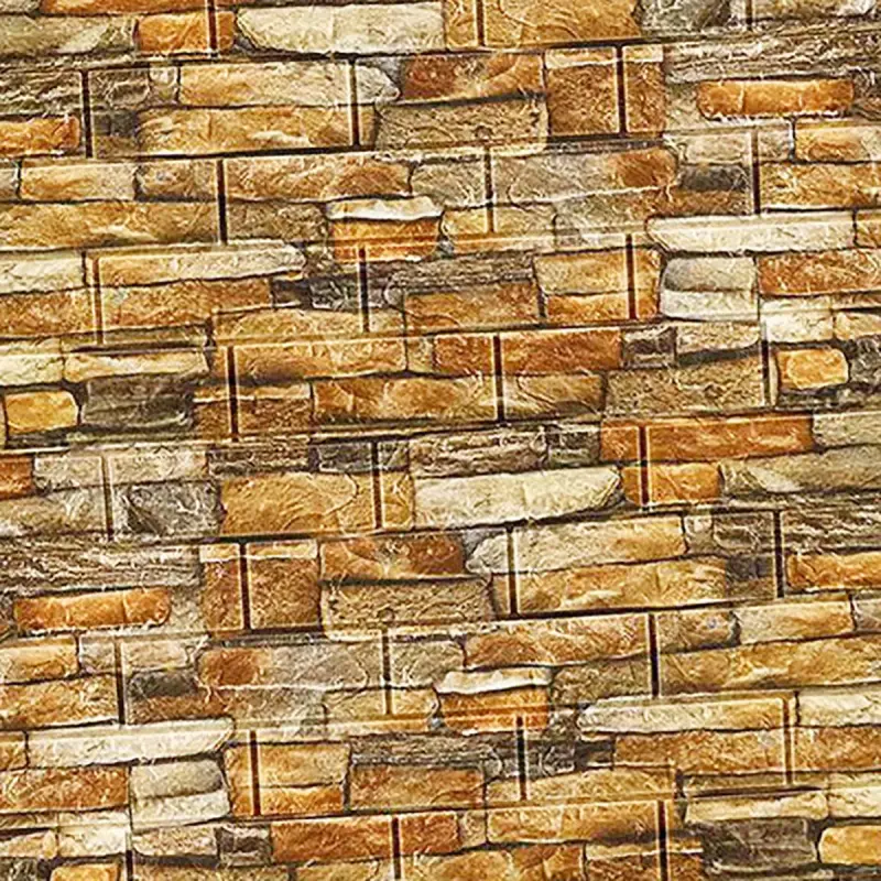 3D Brick Peel and Stick Wallpaper 70cm by 77cm | Kenya view 2
