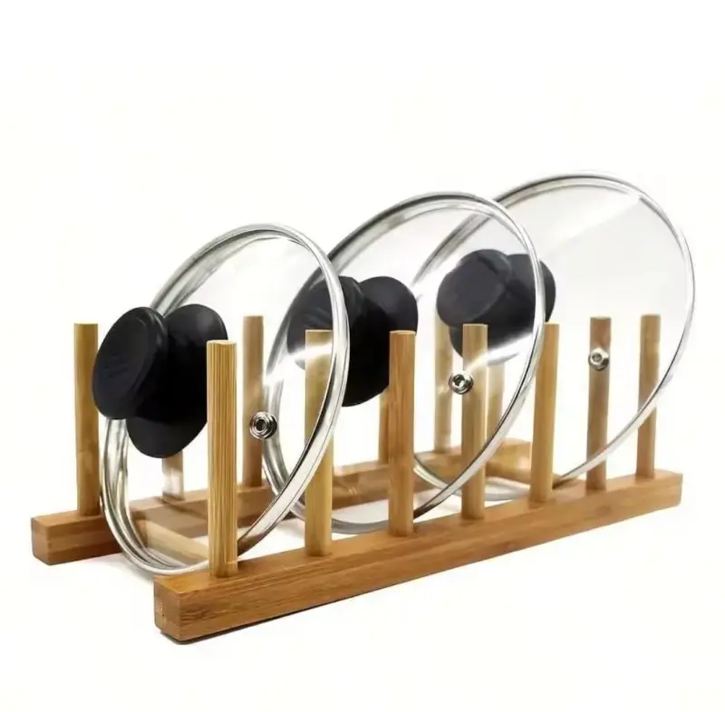 Wooden Kitchen Dish Drying Rack & Plate Holder view 4
