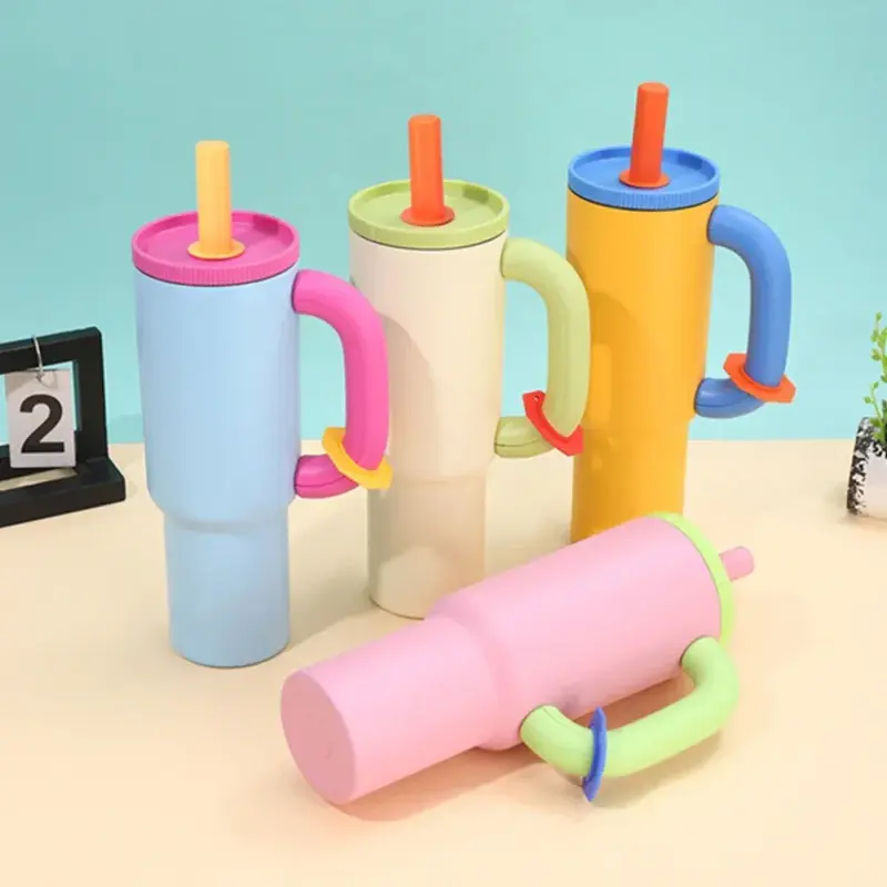 Stanley Thermo Cup-Thick Handle Multicolored