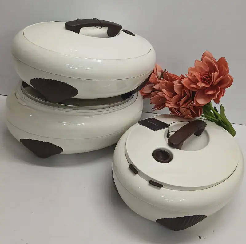 3pcs luxury Insulated hotpot set view 4