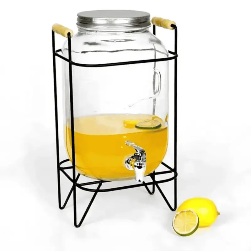 Juice Dispenser with Metallic Stand (8 liters)