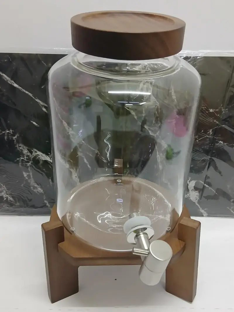 Juice/beverage dispenser with stand-8L view 2