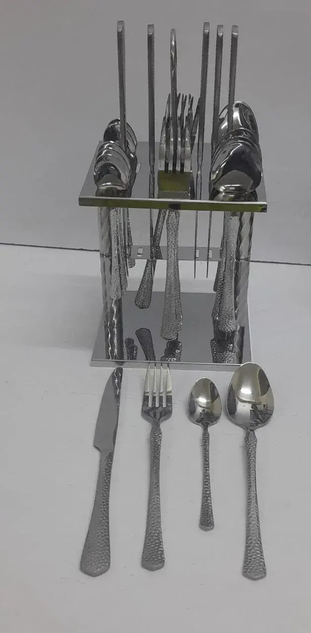 24Pcs Cutlery Set with Stand | Kenya view 2