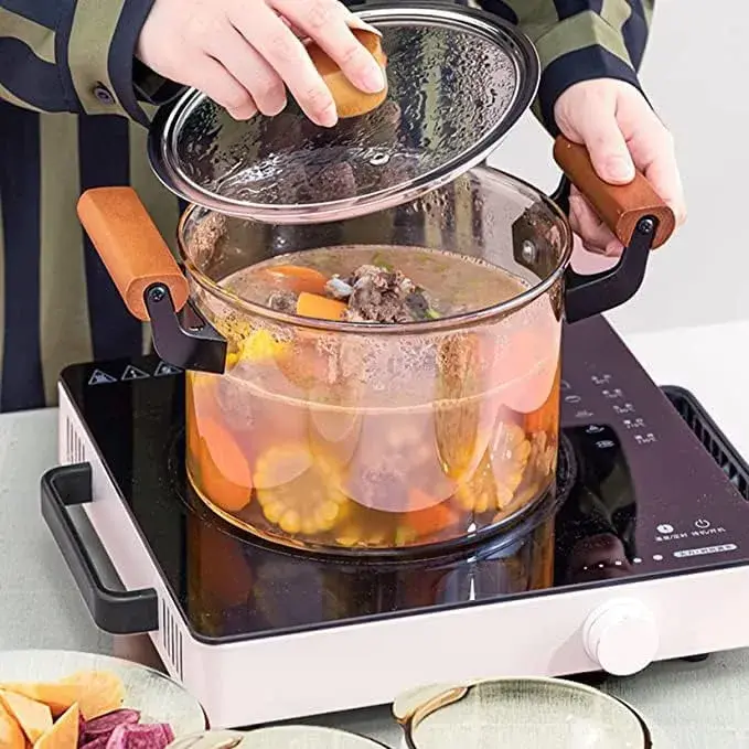 Glass Cooking Pot (3.5 liters)
