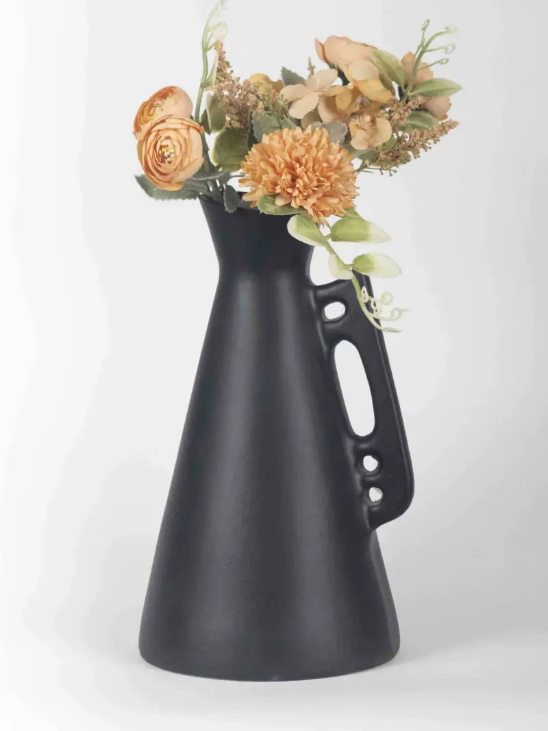 Modern Jug-Shaped Ceramic Décor Vase | Kenya view 2