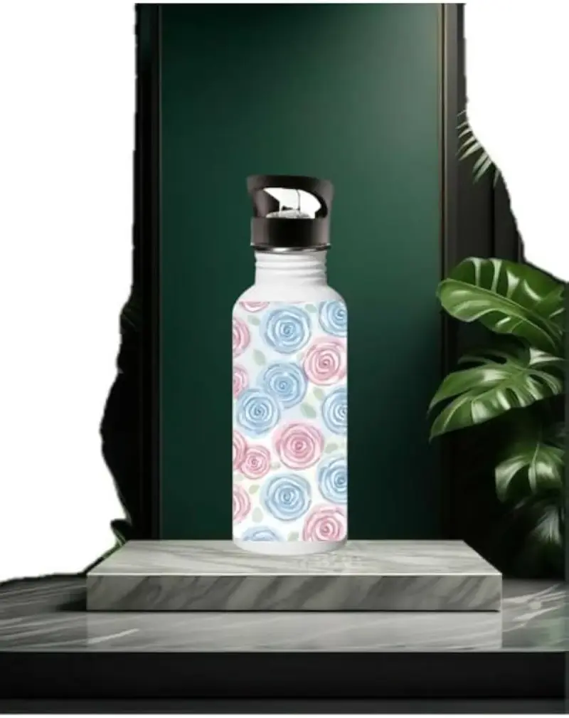 Water Bottle-Pattern 600ML