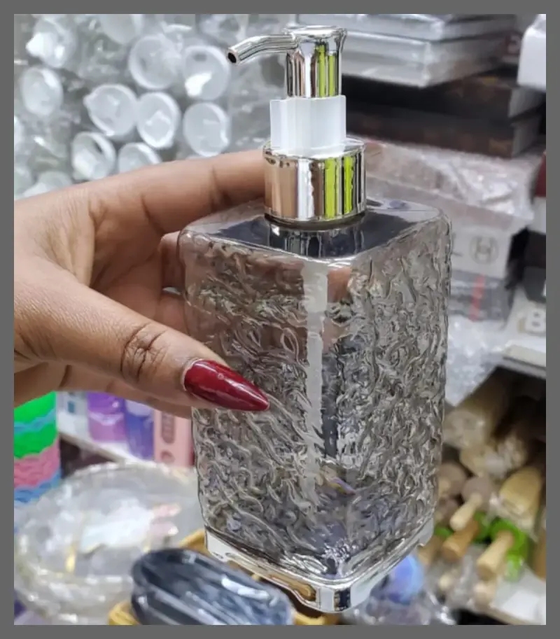 Acrylic Liquid Hand Soap Dispenser (500ml) view 2