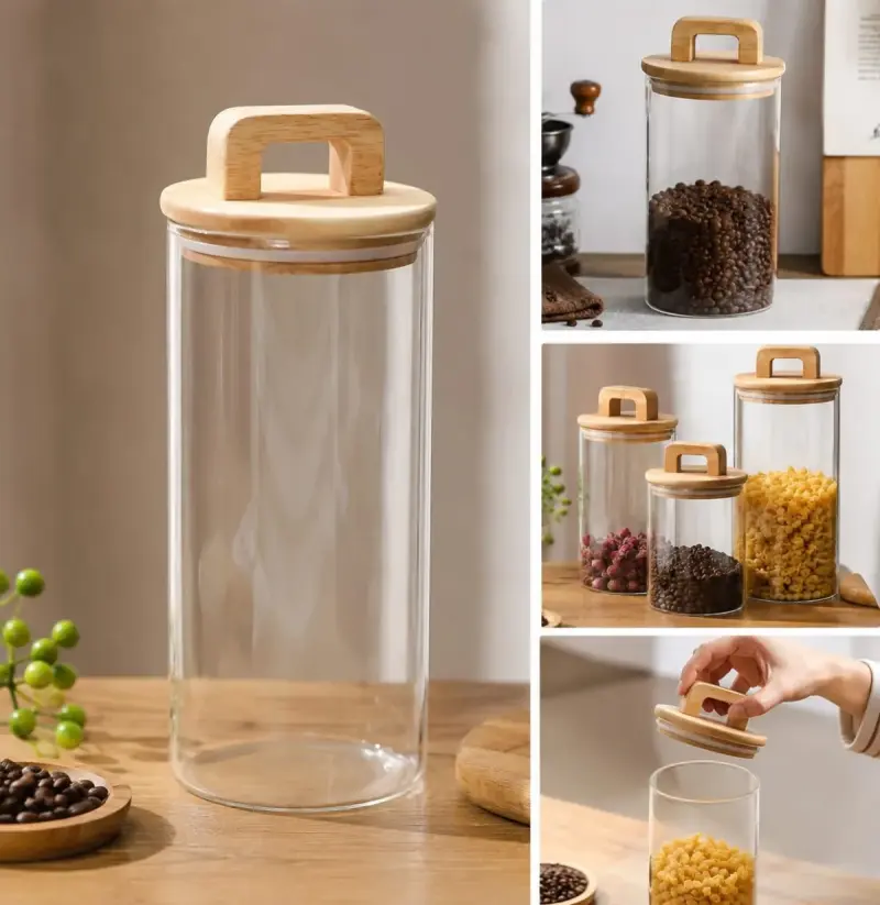 Spaghetti Glass Jar-2200ml view 1