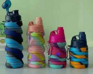 Silicon Collapsible Water Bottle (600ml)