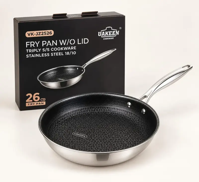 Stainless Steel Non-stick pan-26Cm