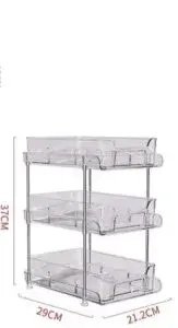 Multifunctional Storage Rack (3 Layer) view 3