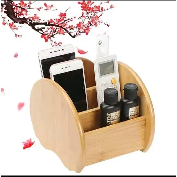 Bamboo Desktop Organizer