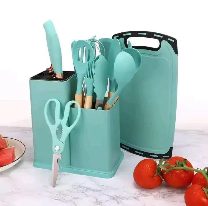 Heat Resistant Silicone Spoon-19 In 1 view 5