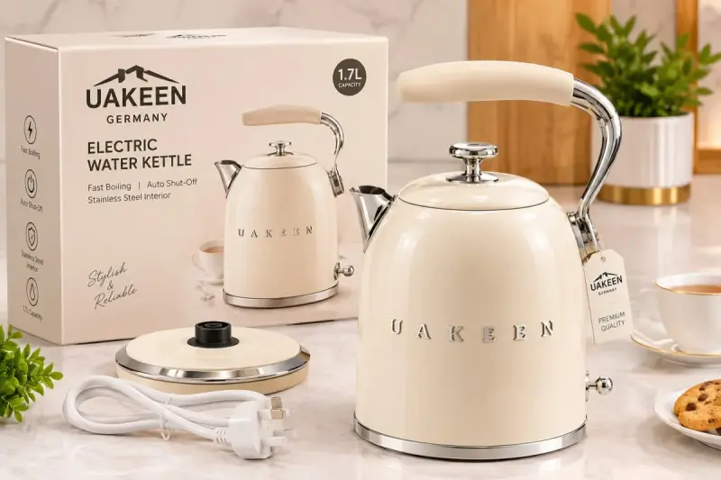 Uakeen Whistling Kettle Stainless Steel 3.5L | Kenya