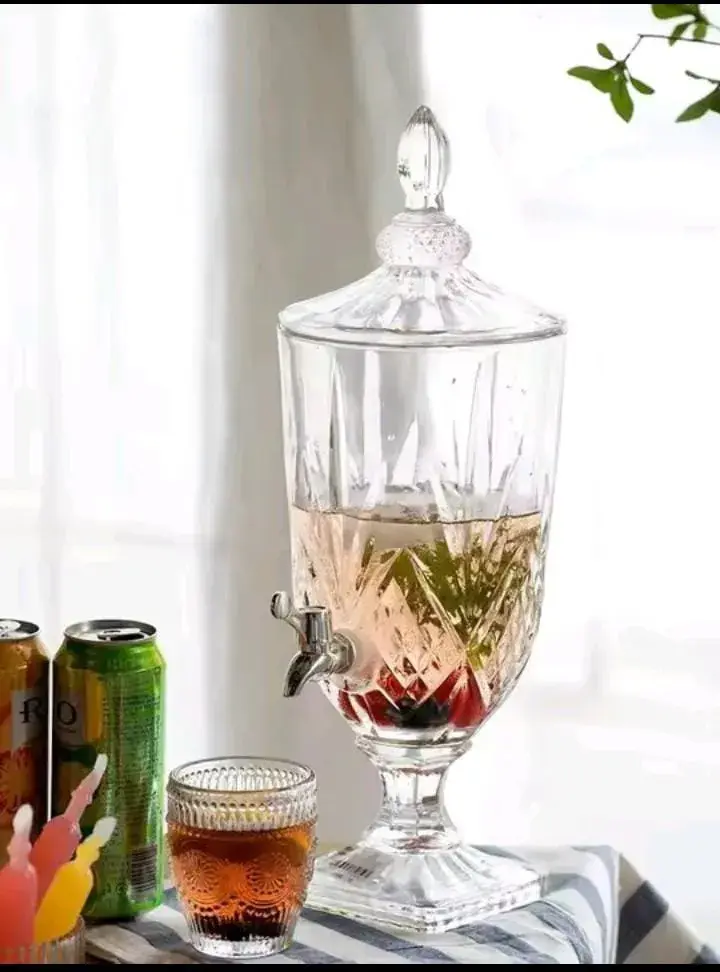 Clear 5 Liter Juice Dispenser