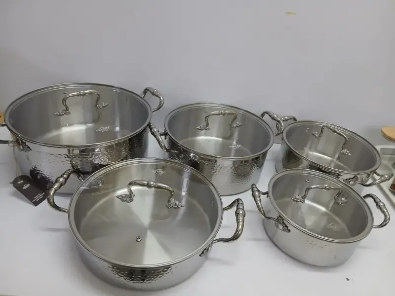 10PCS-Stainless Stee Sufurias Pots-Uakeen view 3
