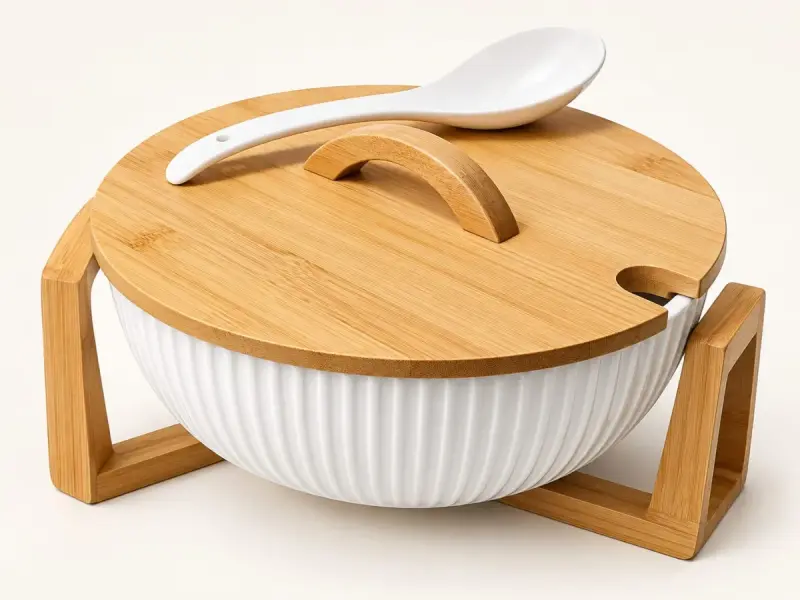 Ceramic Salad Bowl