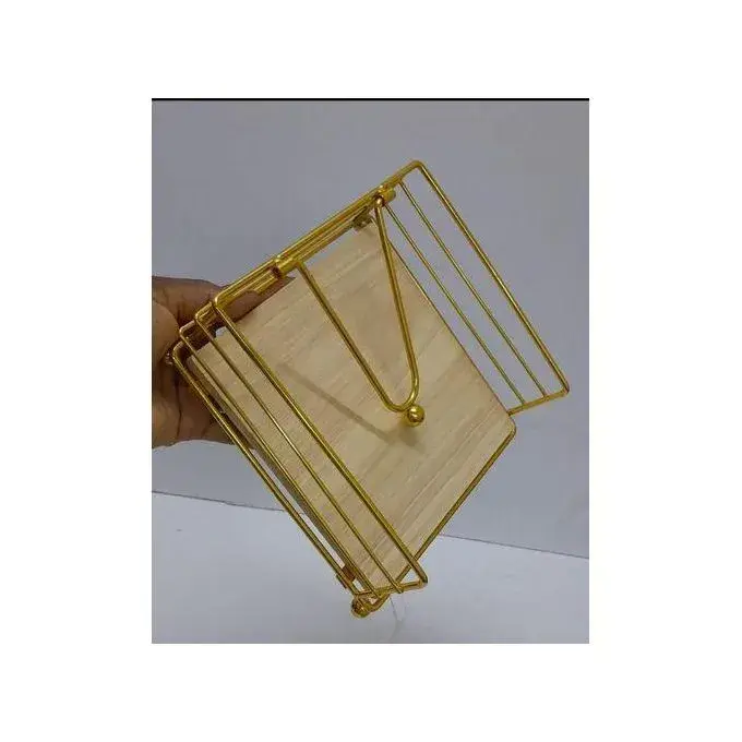 Flat Serviette Holder (Bamboo Base)
