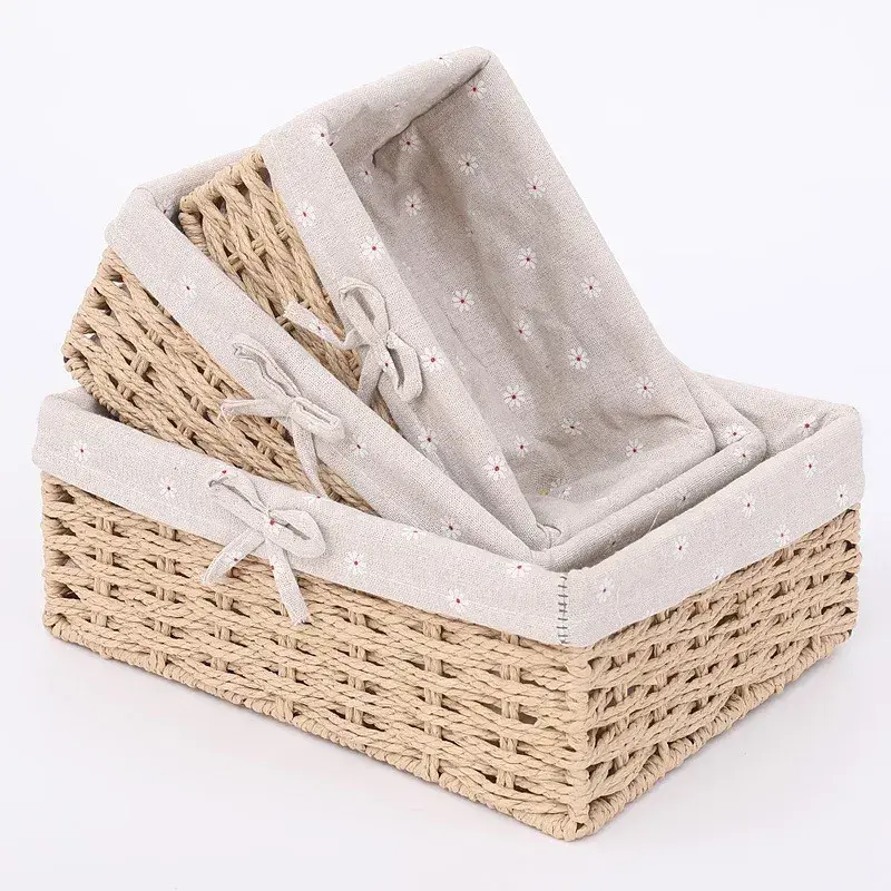 Rattan Basket (3 Pieces) | Kenya view 1