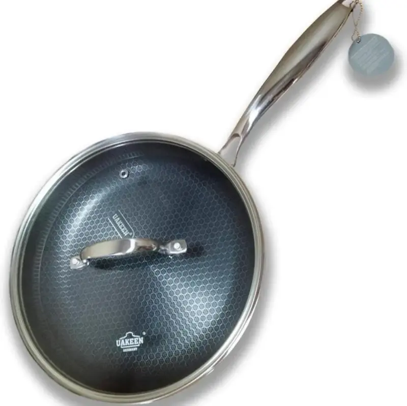 Stainless steel non-_stick frying pan-28cm