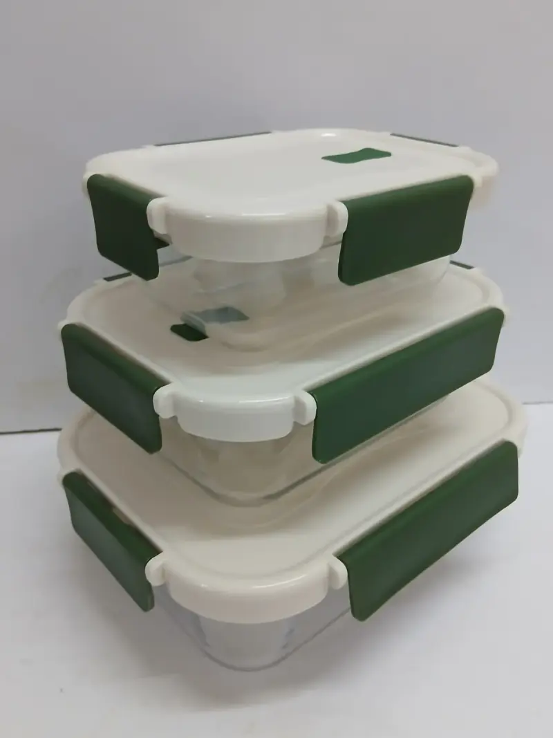 Glass Snack Box With Bag (3-in-1) | Kenya view 6