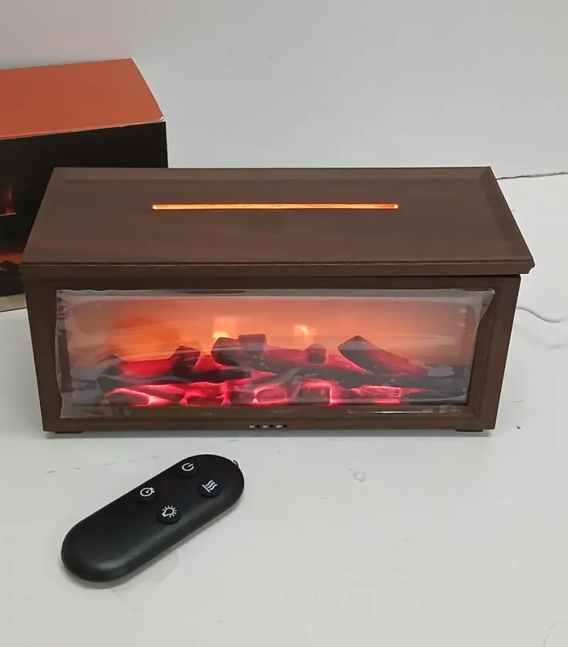 Fireplace decorative humidifier
