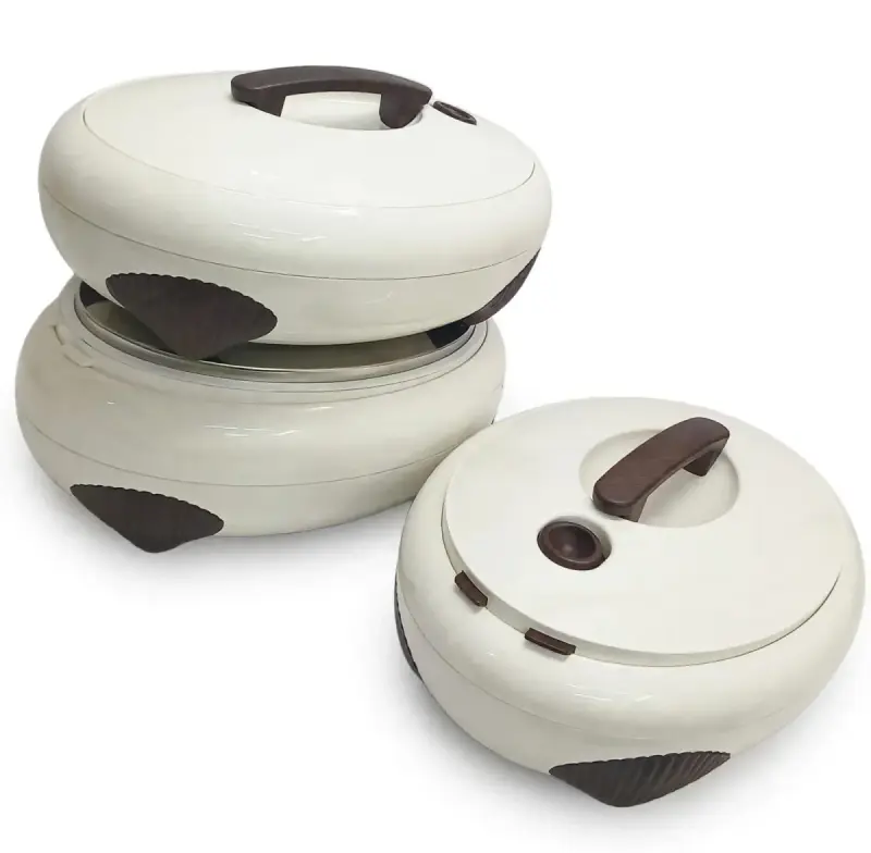 3pcs luxury Insulated hotpot set view 1
