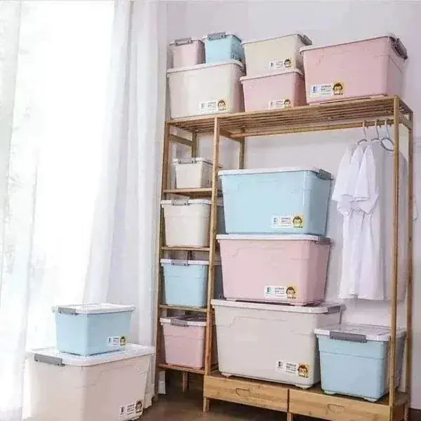 Storage Container (Hard Plastic+Lid)-70L view 1