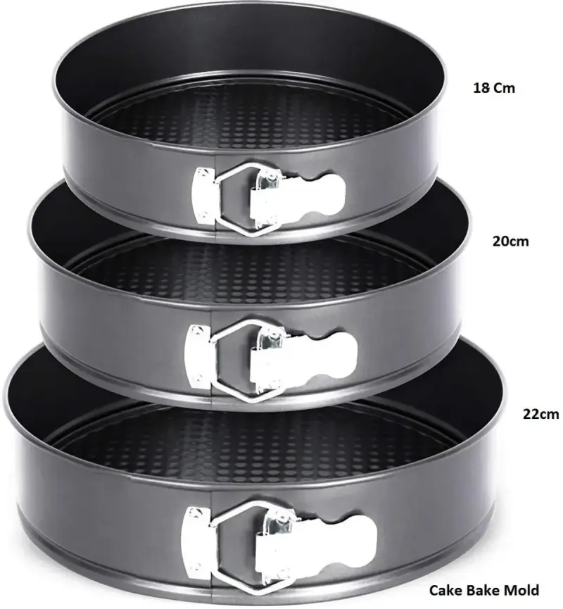 Cake Mould Set 3-In-1