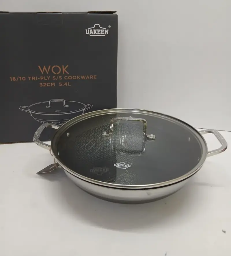 Stainless Steel Honeycomb Soup Pot-5.4L view 4