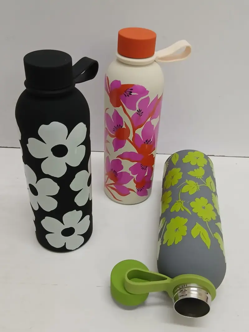 500Ml Stainless steel thermo  bottle .Perfect for water, tea, coffee, juice and other beverages—great for home, office, travel, school and outdoor activities. view 1