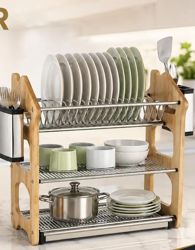 3 layer heavy duty Dish rack | Kenya view 1