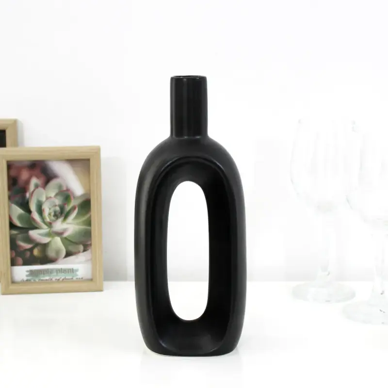 Rectangular Doughnut Vase