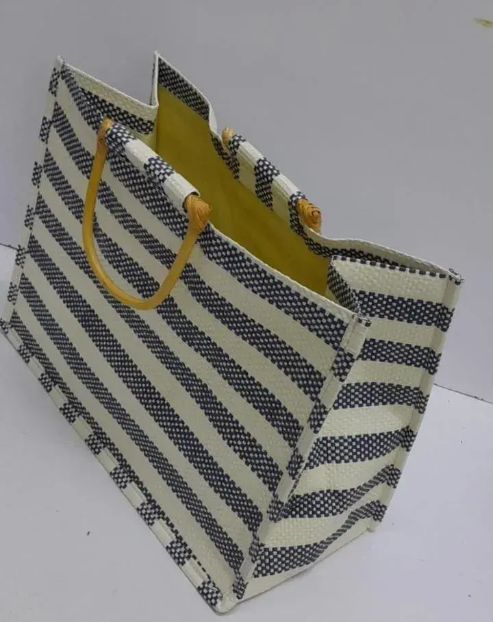 Jute Tote Bag (Striped) | Kenya