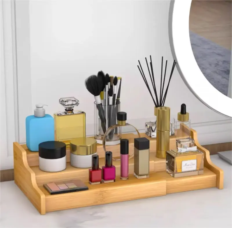 Expandable Bamboo Rack/Organizer (3 Layer)