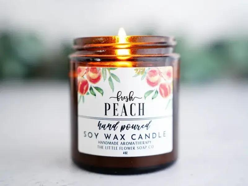 Scented Candle -Soy Wax/FiresideSoy Wax Scented Candle (Fireside) | Kenya