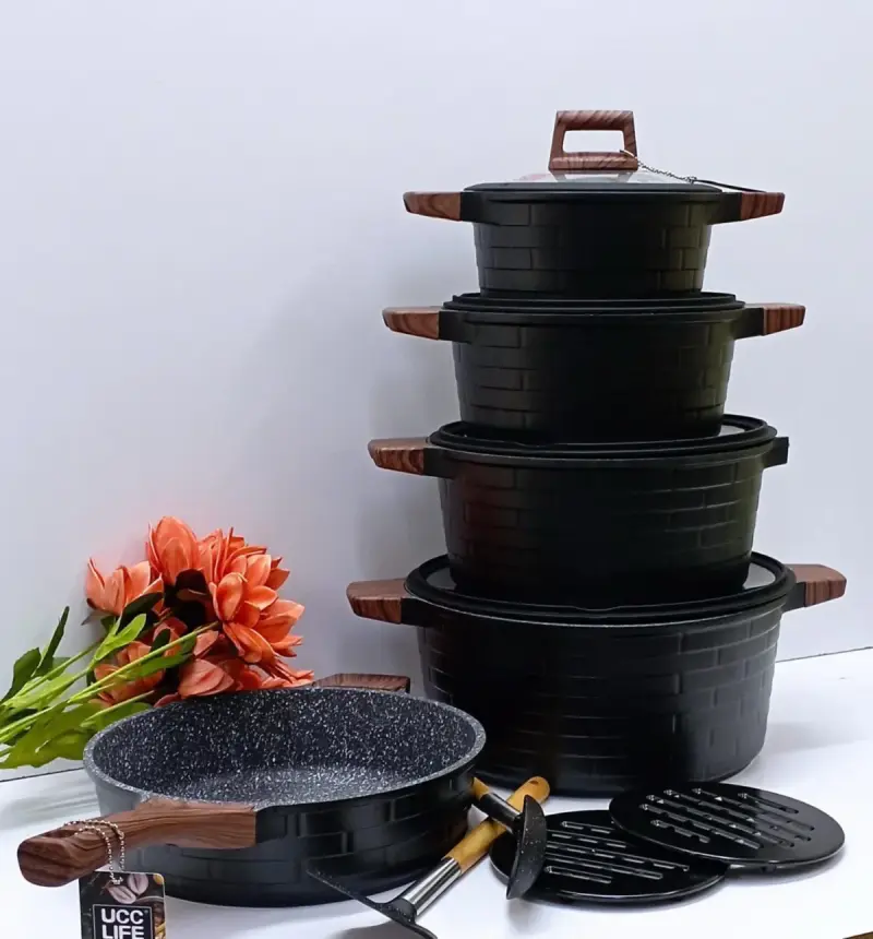13 Pieces Non Stick Pots-UCC Life