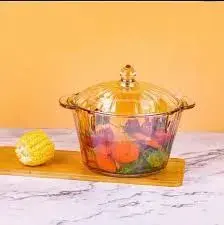 Gold Glass Pot (2.5 liters)