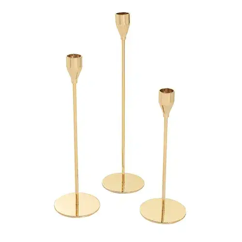 Candle Holder (3-in-1) Black/Gold Plain | Kenya view 2