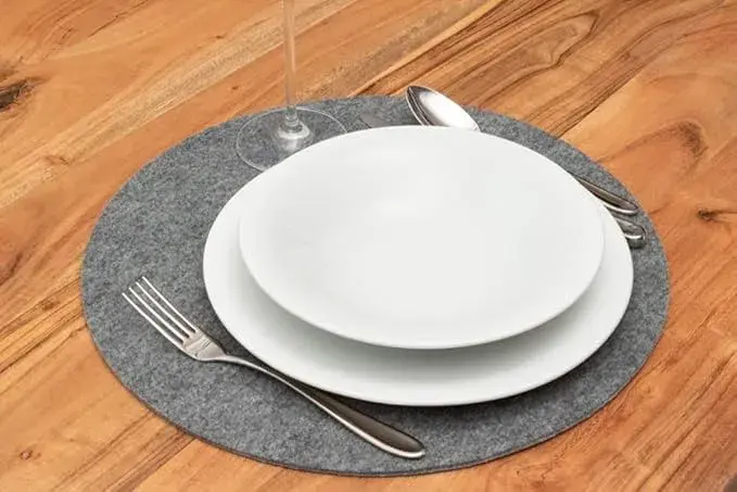 Leather Table Mats (6 Pcs)