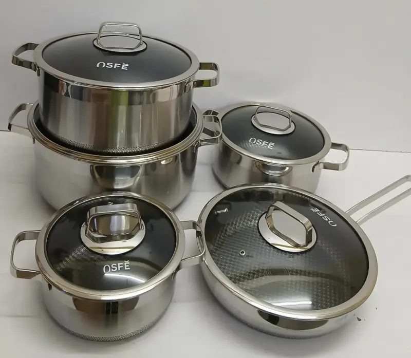 Stainless Steel Cookware-10pcs