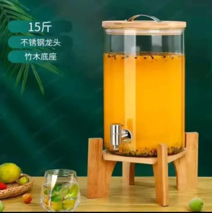 Juice/beverage dispenser with stand-8L view 2