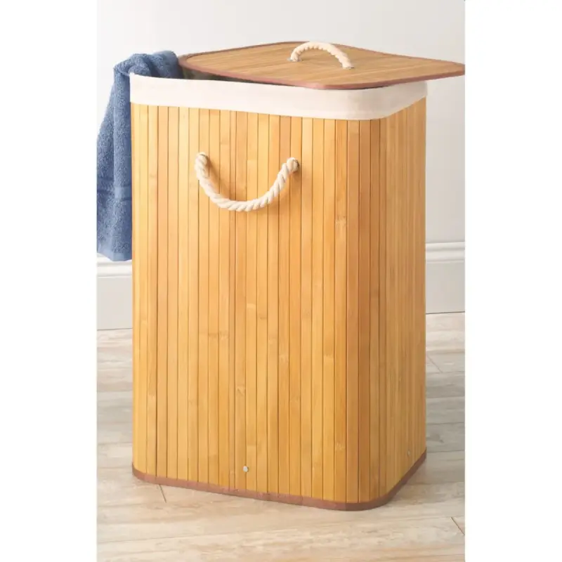Natural Bamboo Laundry Basket | Kenya view 2