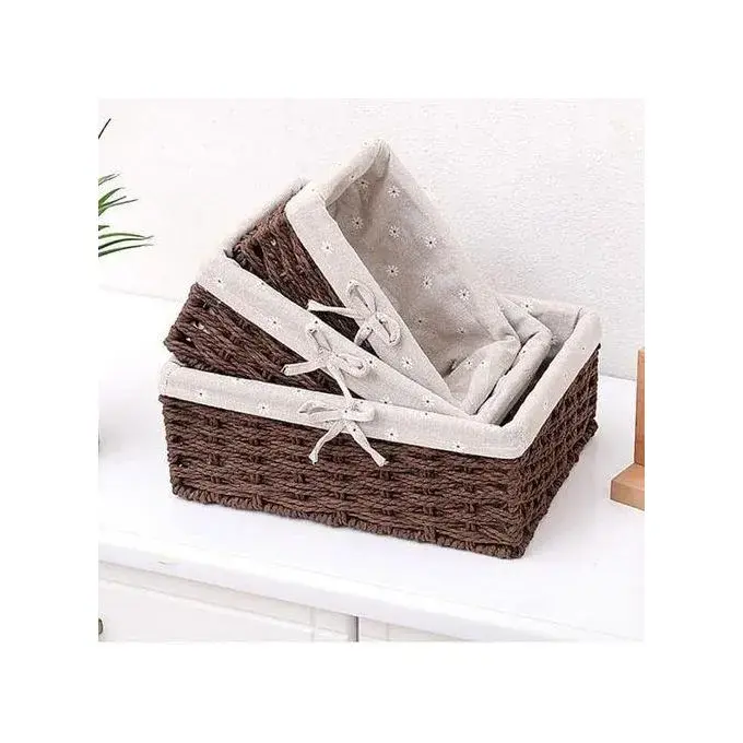 Rattan Basket (3 Pieces) | Kenya view 2
