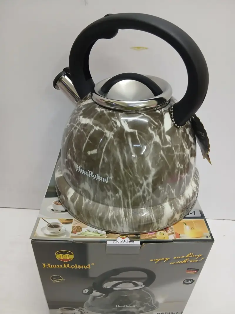 Marble whistling stainless steel kettle-3.5L view 1