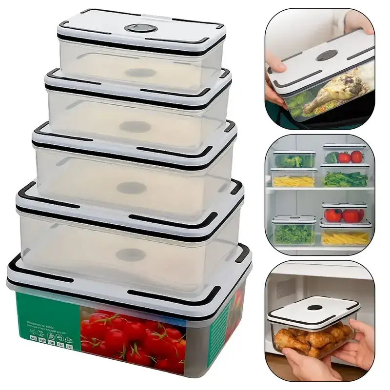Plastic Storage Container 5-In-1
